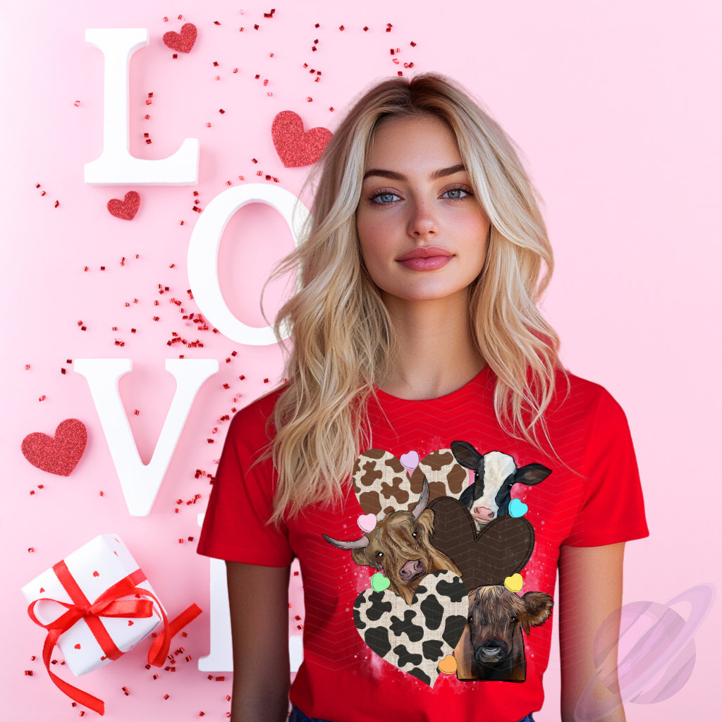 Cow Hearts Tee