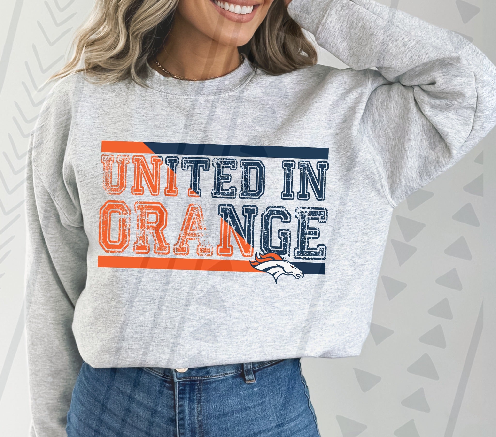 UNITED IN ORANGE SWEATSHIRT