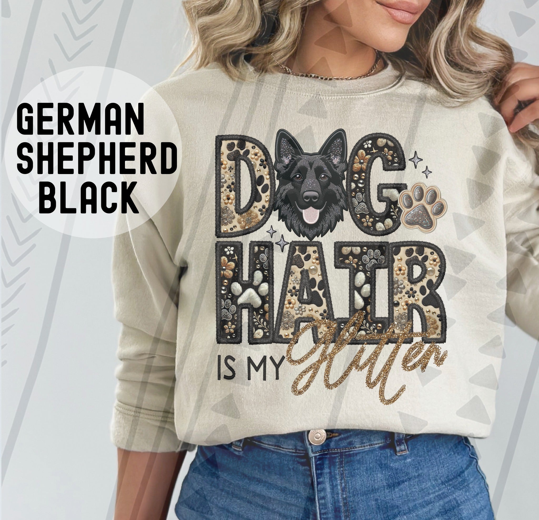 DOG HAIR GLITTER COLLECTION