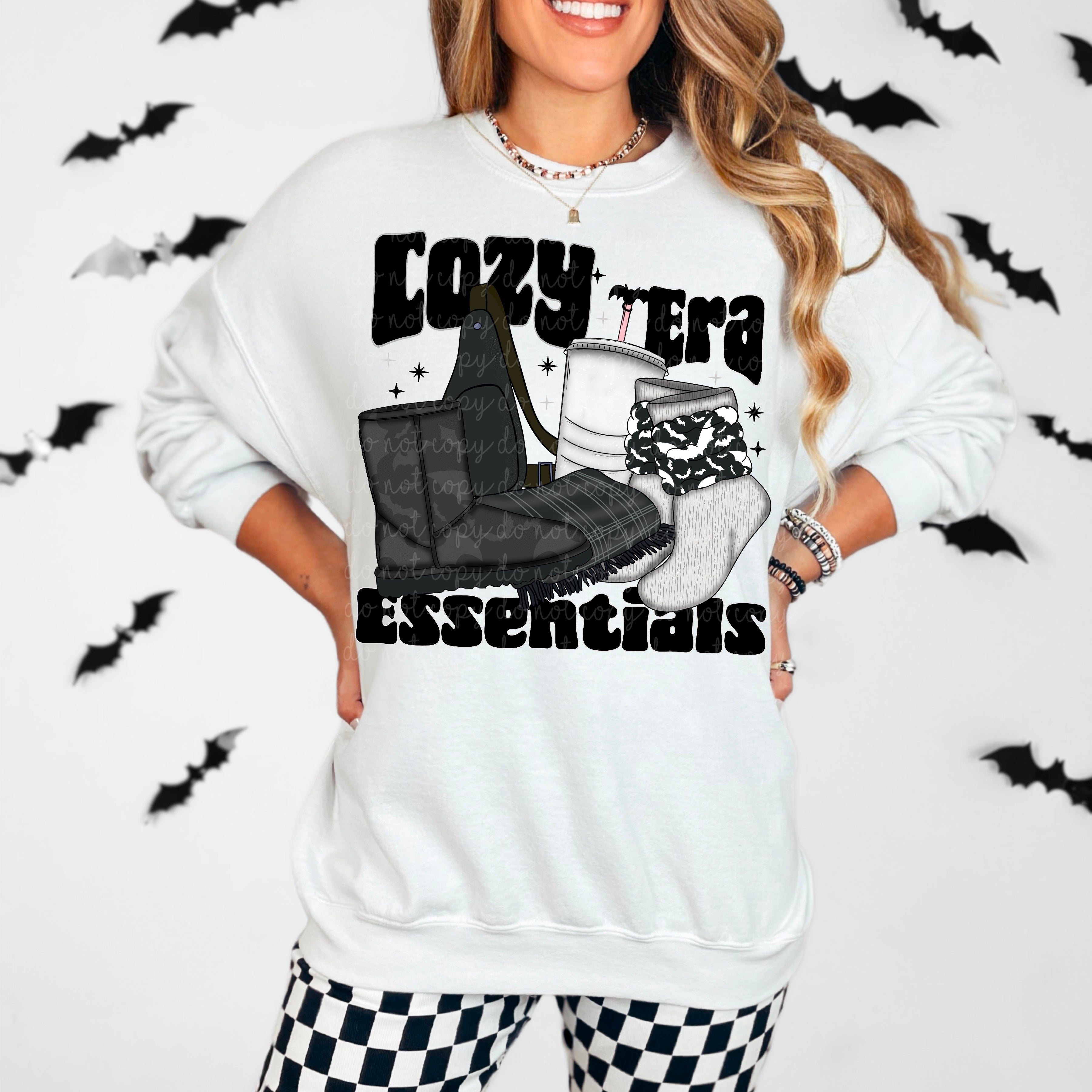 COZY ERA ESSENTIALS CREW NECK SWEATSHIRT