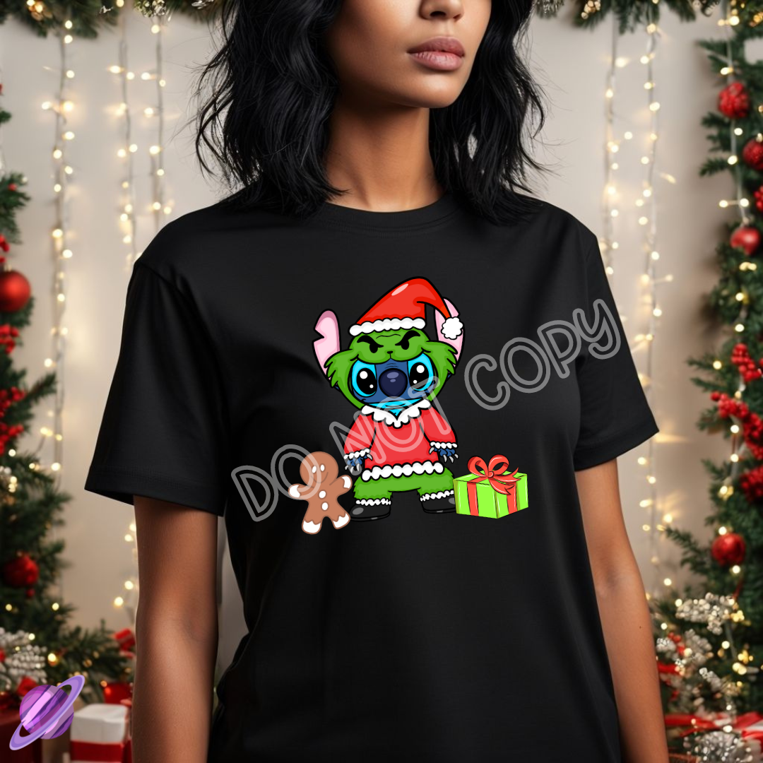 MEAN ALIEN - CHRISTMAS RUN TEE