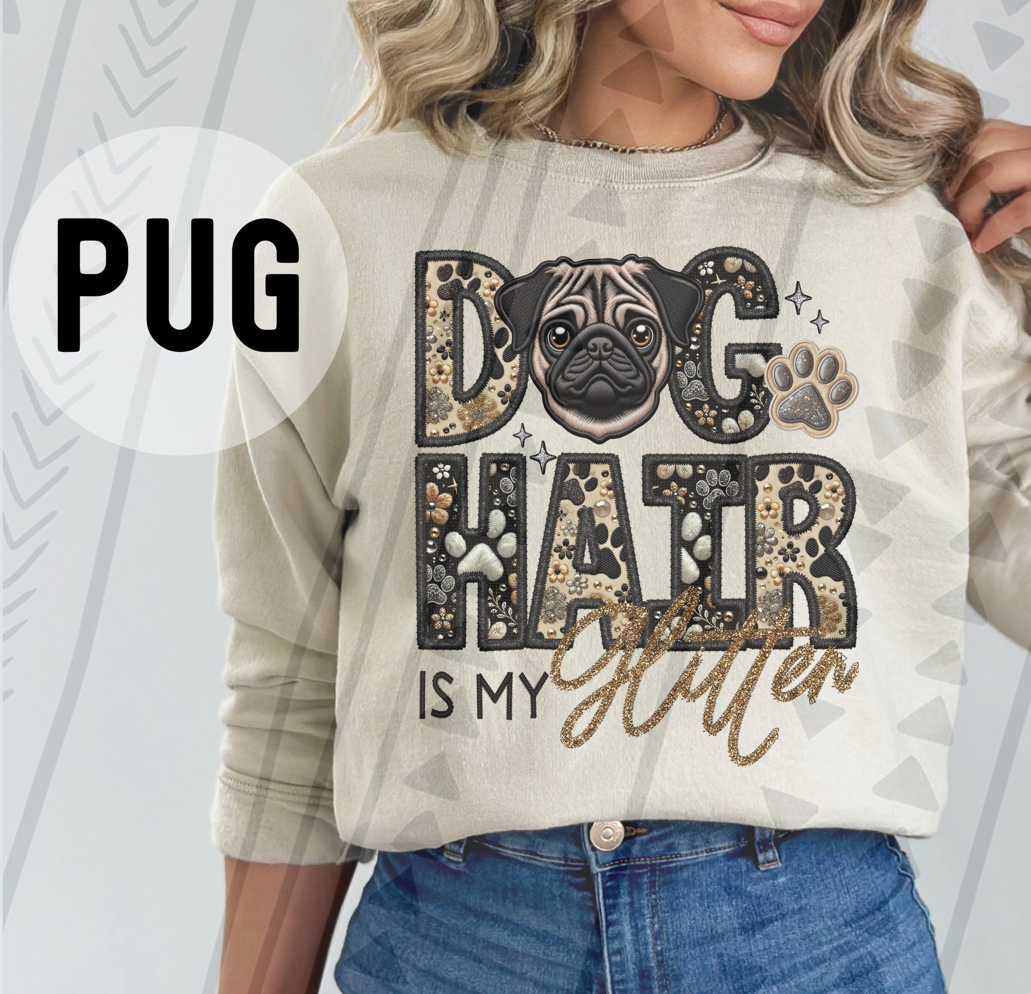 DOG HAIR GLITTER COLLECTION