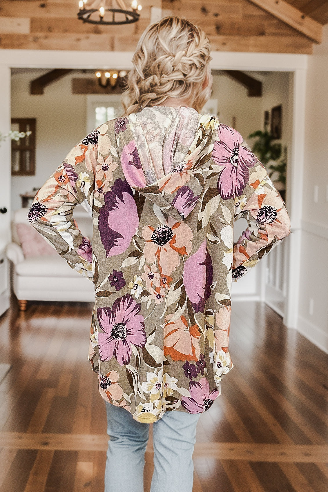 Pop Of Floral - Cardigan