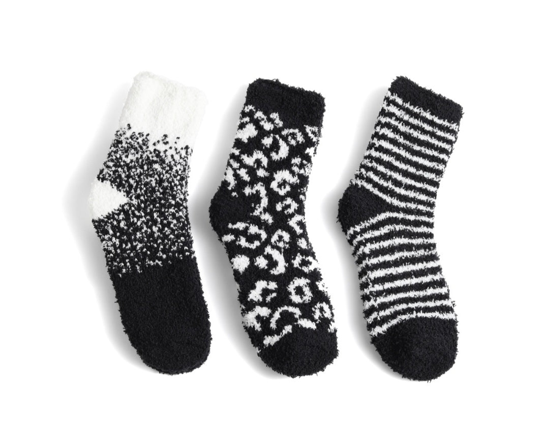 Fuzzy sock sets