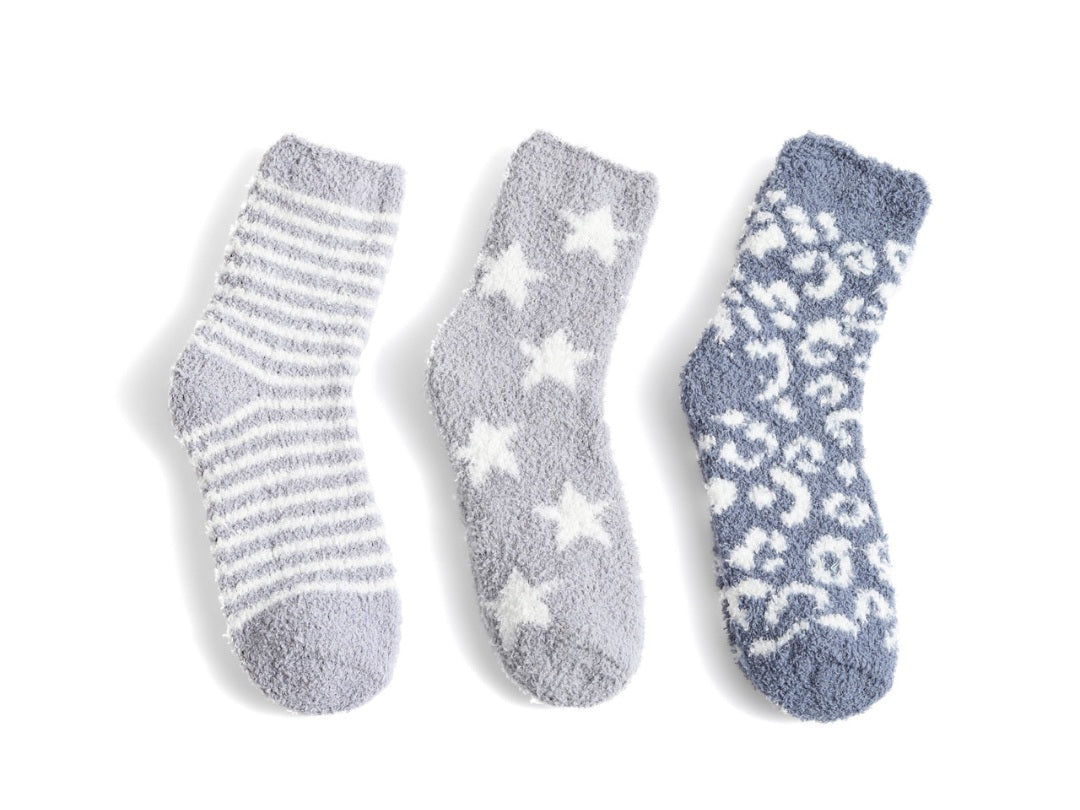 Fuzzy sock sets