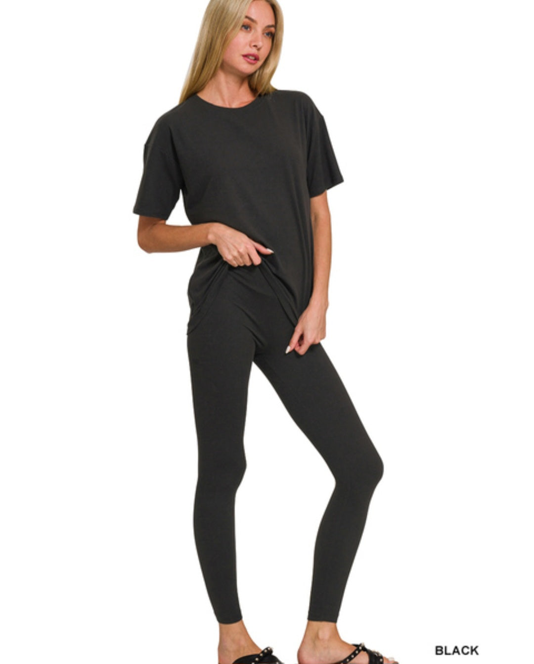 Short sleeve shirt & legging sets