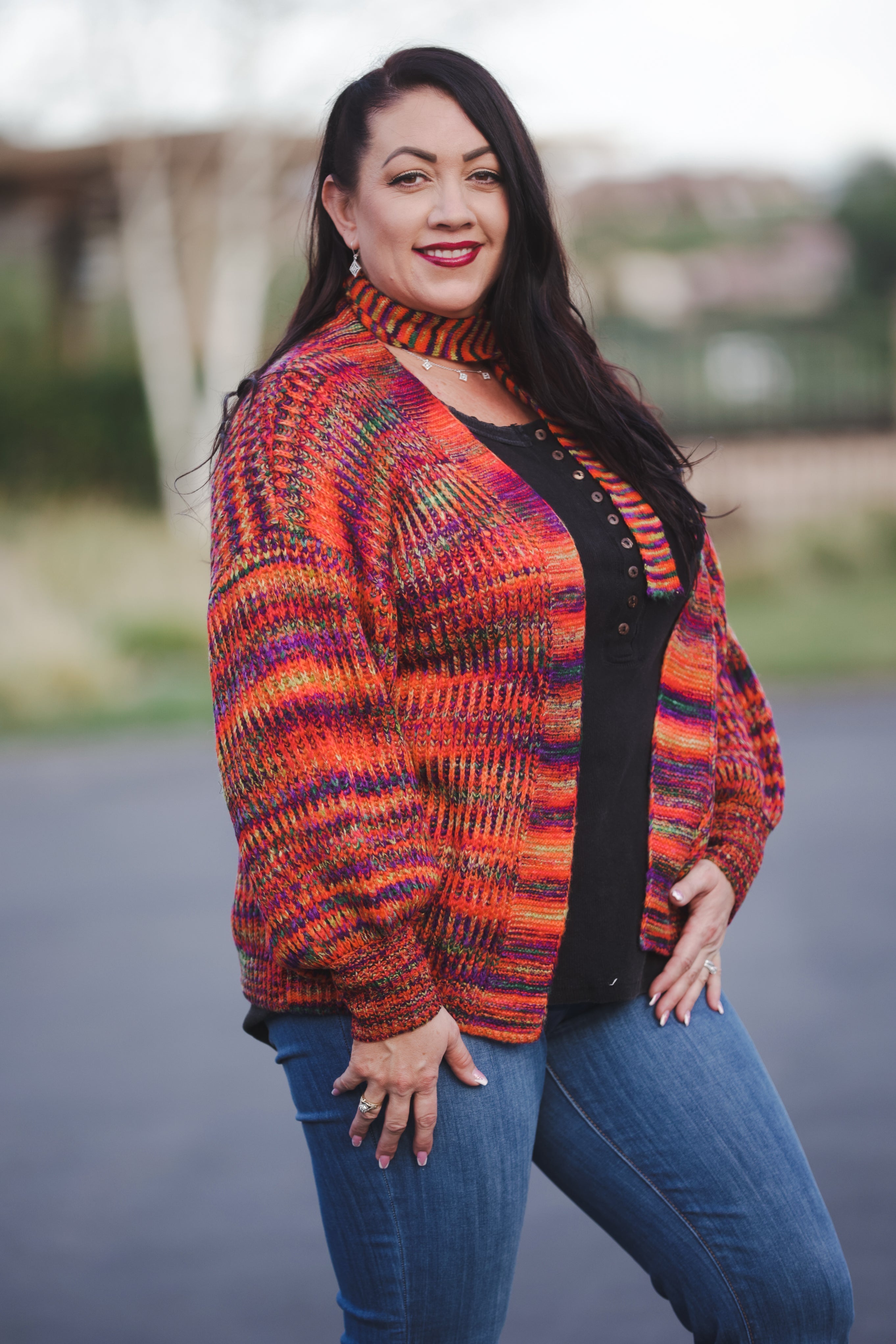 Soul On Fire Knit Cardigan