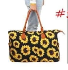 sunflower weekender bag