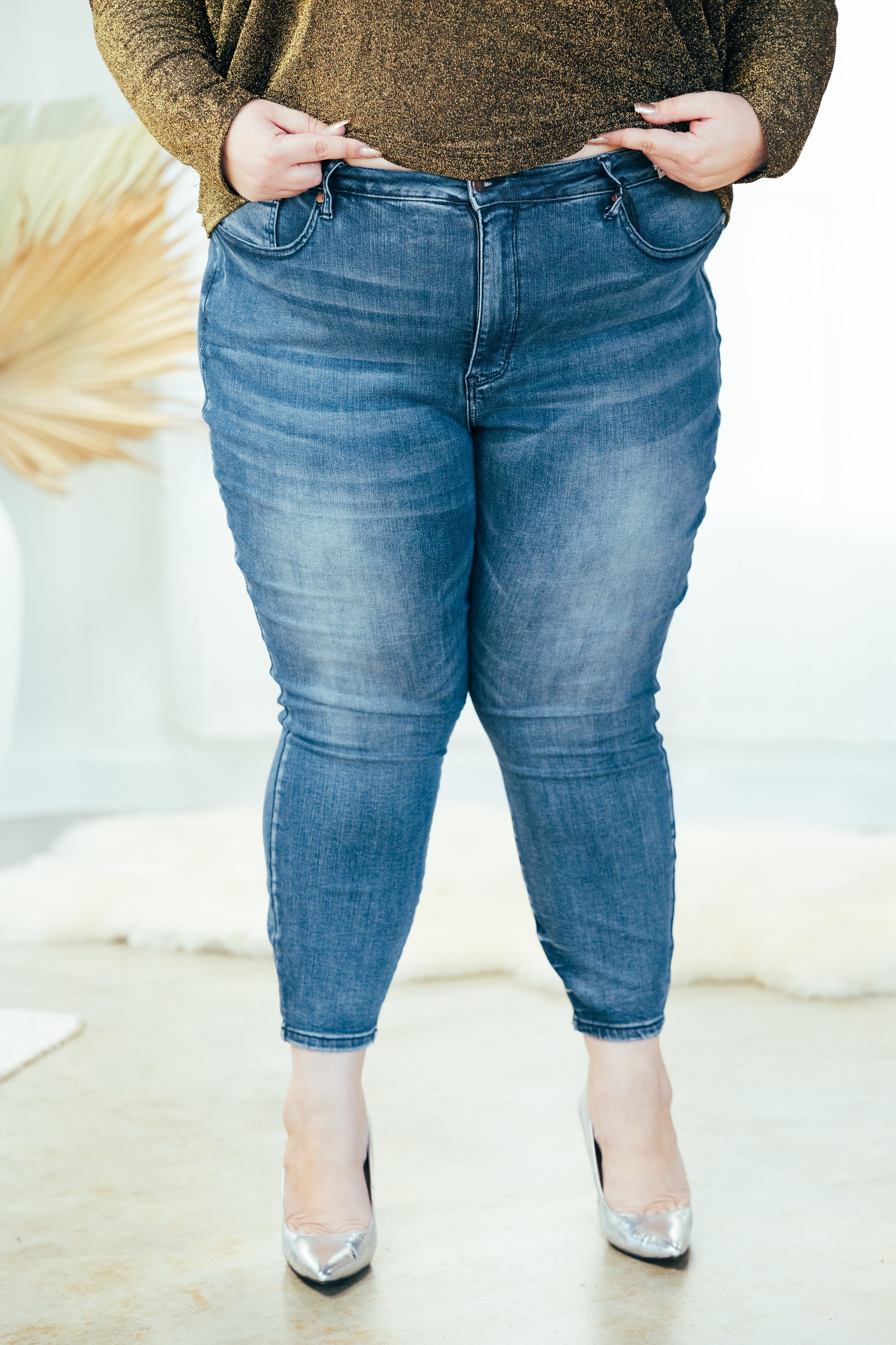 Fade Into You - Tummy Control Judy Blue Jeans – Aimaleigh's Boutique
