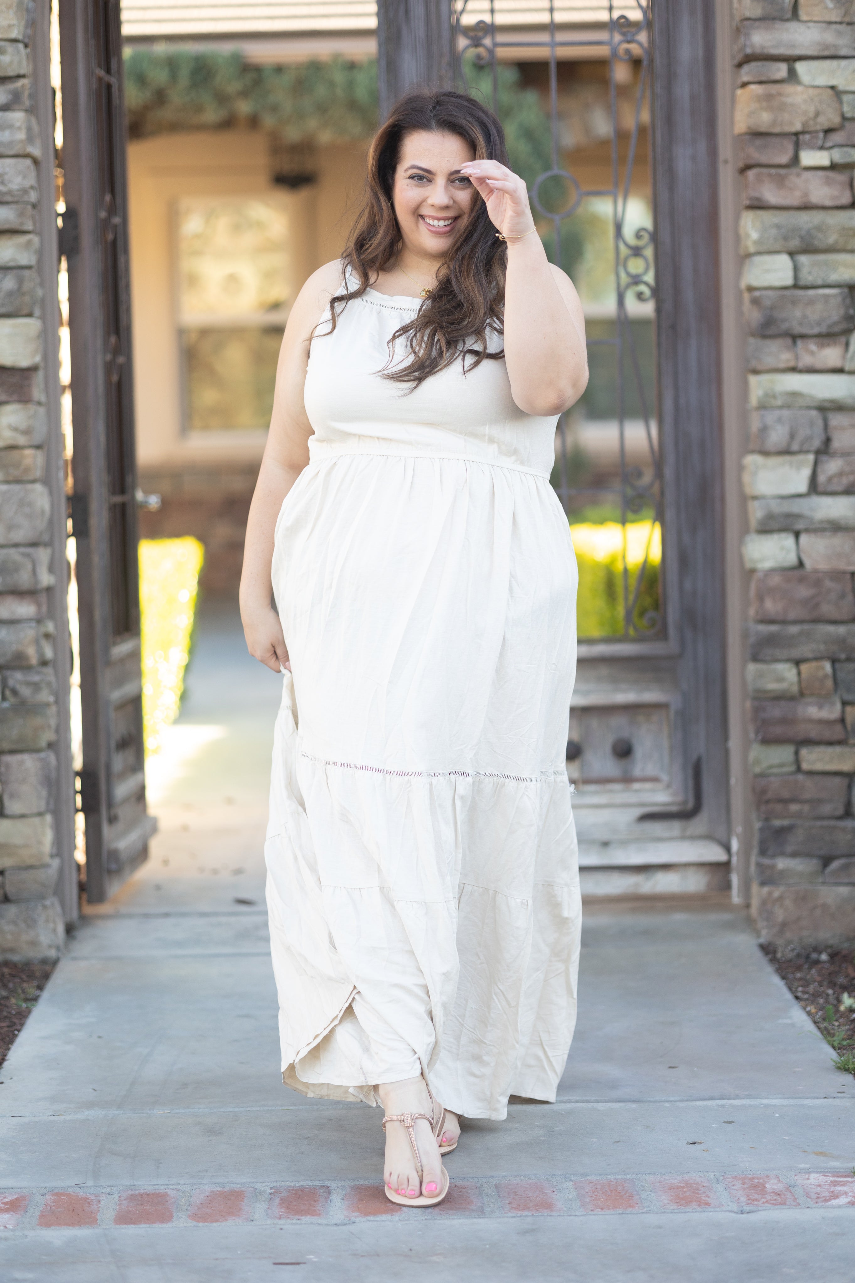 You're Still The One - Cream Maxi