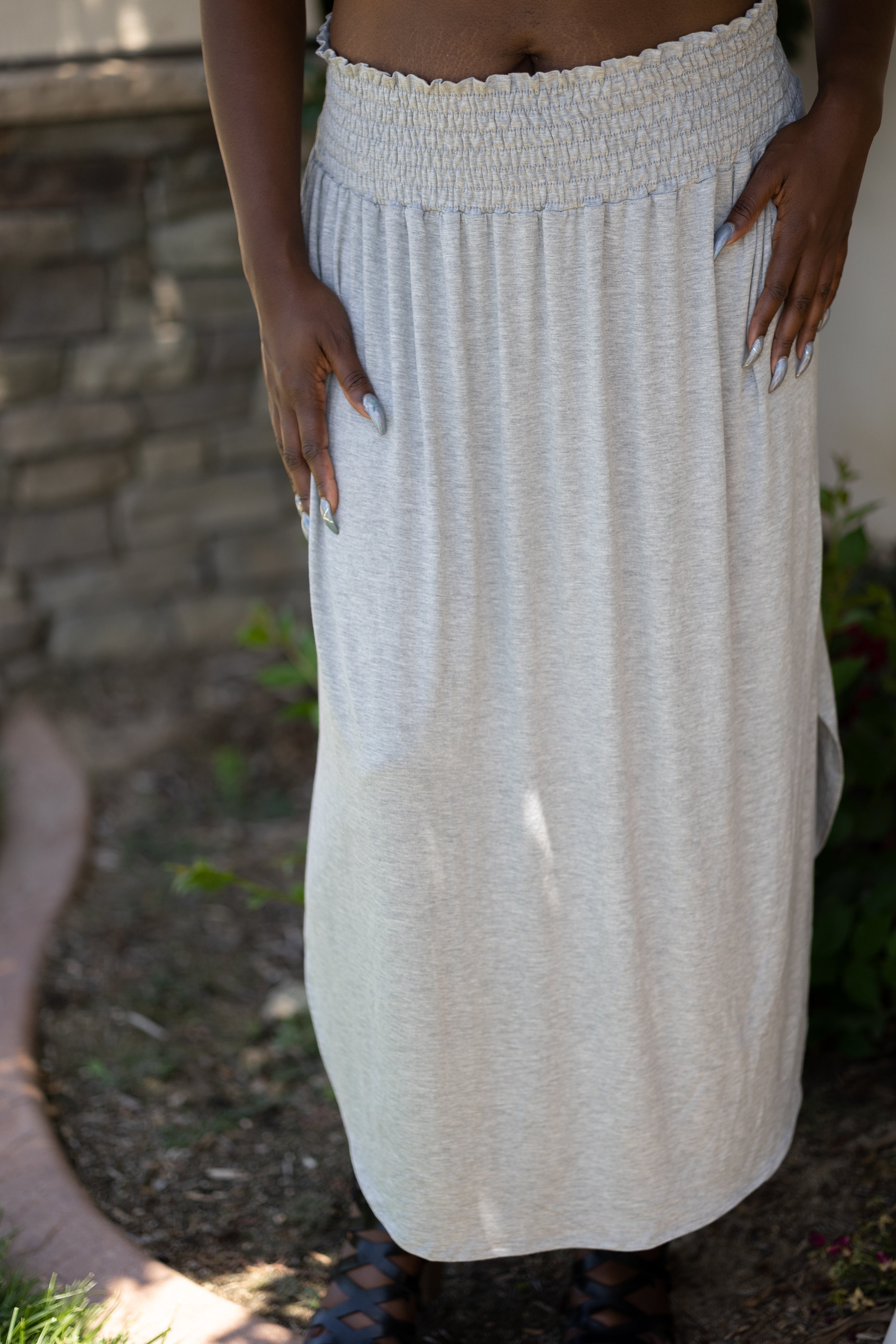 Smocked Love Maxi Skirt